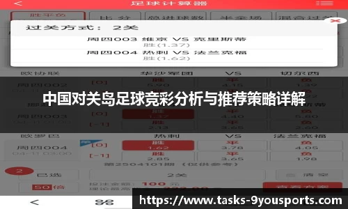 中国对关岛足球竞彩分析与推荐策略详解
